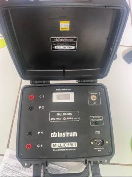 Milliohmimetro Para medição SPDA - Novo