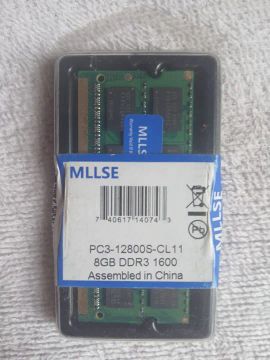 MEMÓRIA DDR3 8 GB FREQUÊNCIA 1600 PRA NOTEBOOK 