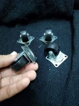 Rodízios para Móveis - 4 Peças