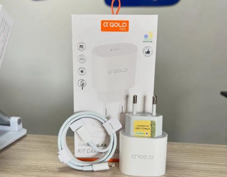 Carregador para iPhone  original  Completo ultra rápido turbo 30W USB-C  