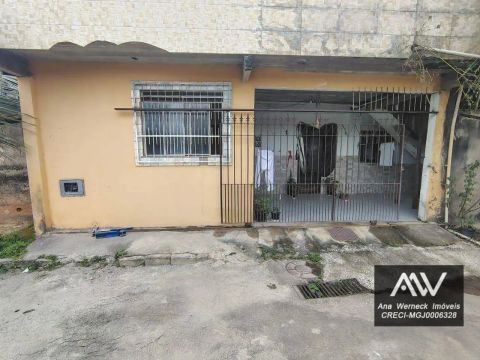 Casa com 3 dormitórios para alugar, 90 m² por R$ 800,00/mês - Progresso - Juiz de Fora/MG