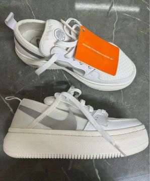 Tênis Nike court vision alta txt cinza