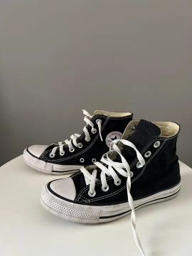 all star cano alto preto