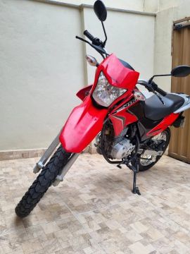 Honda NXR Bros 150 2013 - Vermelha - Excelente Estado! 