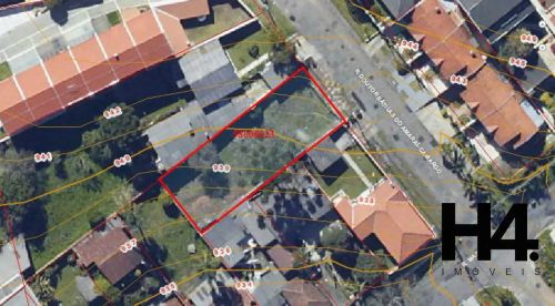TERRENO à venda com 518m² por R$ 600.000,00 no bairro Tingui - CURITIBA / PR