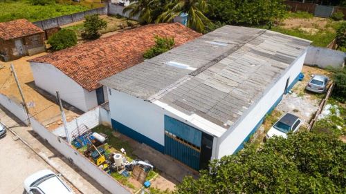 Galpão/Depósito/Armazém - venda - 1350 m2 + 8 kitnets + alicerces de mais 10 - Macaíba/RN