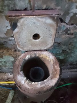 Forno para ourivesaria tipo vulcão