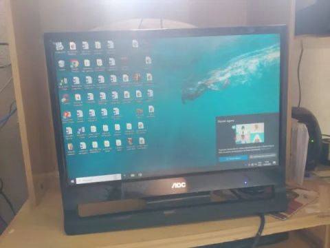 Monitor Aoc Tela 18,5- para PC