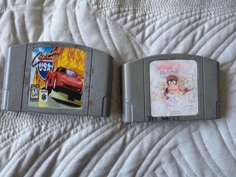 Cruisin USA + Diddy Kong Racing N64