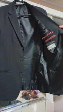 Blazer Masculino Preto Vena