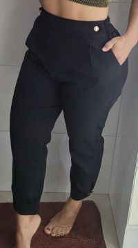 Calça Social Preta 