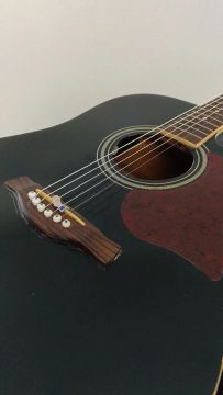 Violão Acústico Preto