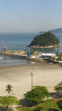 Apto praia Santos temporada e mensal