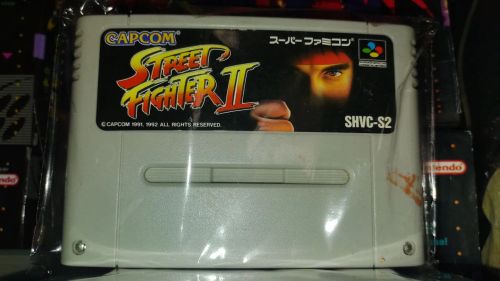 Street Fighter 2 original japonesa Super Nintendo (super Famicom)