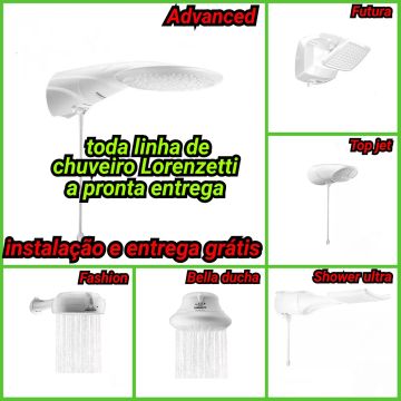 Chuveiro Lorenzetti instalado 