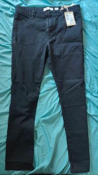 Calça Jeans Skinny Preta