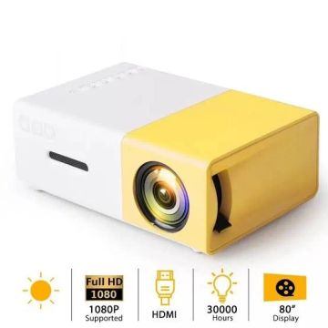 Mini Projetor Portátil Full HD 1080