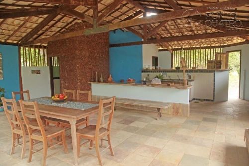 FAZENDA PAVIMENTADA COM FAUNA E FLORA VENDA MATA DE SÃO JOÃO