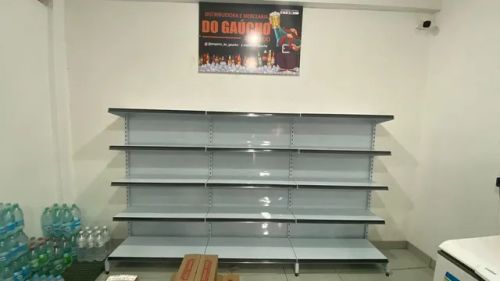 Gôndolas novas de aço pronta entrega 