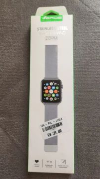 Pulseira para relógio smartwatch preta