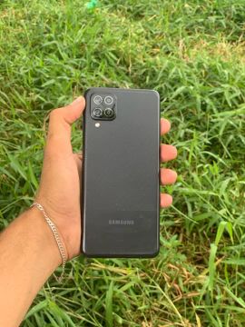 Celular Samsung A12 - Preto - Novo