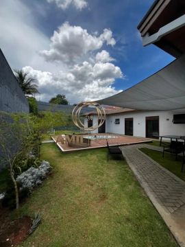 Casa de Luxo com Piscina em Condomínio Mirante do Vale - Jacareí SP - 4 Suítes, Área Gourm