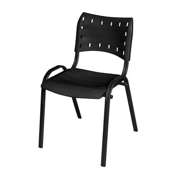 Cadeira de Escritório Preta - Conforto e Design