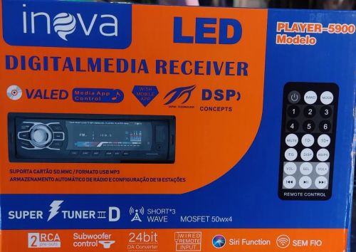 Radio p/ Carro com Bluetooth 