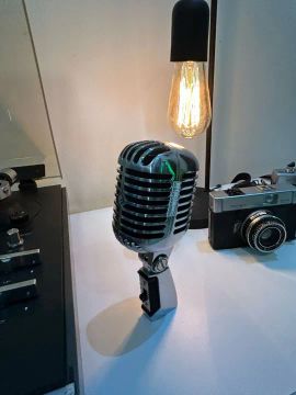 Microfone Vintage - Shure - Usado impecável