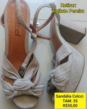 Sandália Colcci Bege