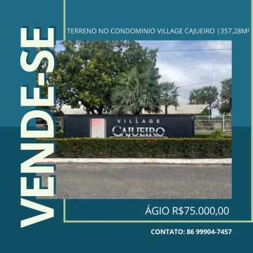 Terreno condomínio Village cajueiro 357,28M