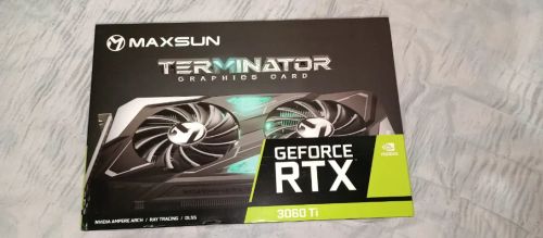 MAXSUN RTX 3060TI Terminator 8gb (Usado)