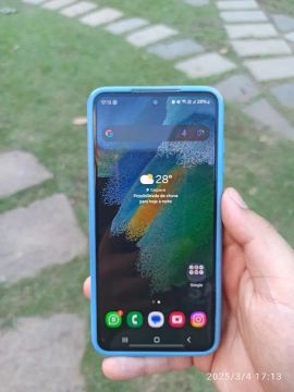 Samsung Galaxy S21 FE 5G (128gb) - Pra vender logo