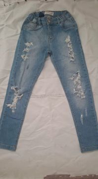 Calça Jeans Infantil Tam 8 Direto de Confecção!