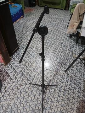 Pedestal para microfone 