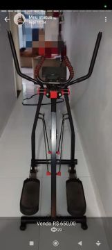 Simulador de caminhada e Mini Stepper para exercício
