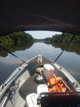 Barco de alumínio leve Fort 