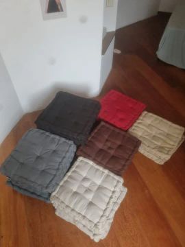 Lindas Almofadas Futon - Inspire Home - 40 X 40 -  Várias Cores