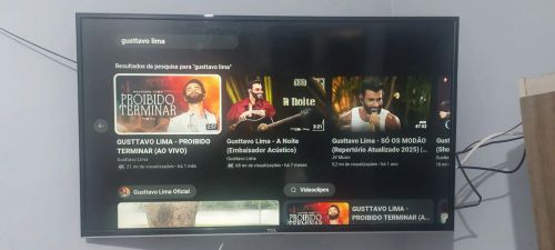 TV TCL 43 polegadas Smart - Passo cartao