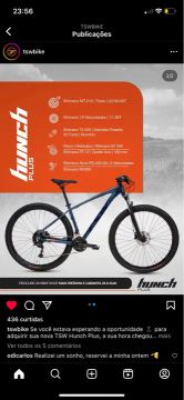 Bicicleta TSW ARO 29 