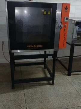 Forno Turbo a Gás Curveline Orange 5 Esteiras Venâncio 220 V