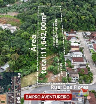 Oportunidade Imperdivel! Terreno C/Area Total de 11.642 Na Area Central do Bairro Aventure