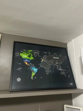 Mapa Mundi Decorativo para Parede