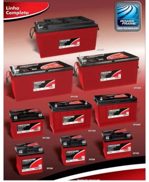 BATERIA SOLAR FREEDOM ESTACIONARIA 