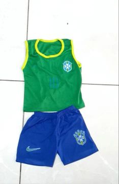 Conjunto do Brasil infantil 
