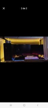 Computador completo com leds