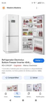 Geladeira Electrolux