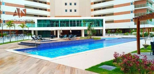 Apartamento com 3 dormitórios para alugar, 103 m² por R$ 4.823,91/mês - Papicu - Fortaleza