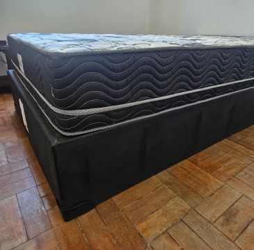 Cama Box Queen - Novo