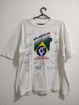 Camiseta LBV Atlanta 96 com autógrafos